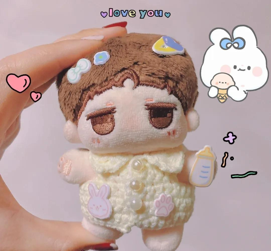 Hướng dẫn móc áo len màu kem cho búp bê