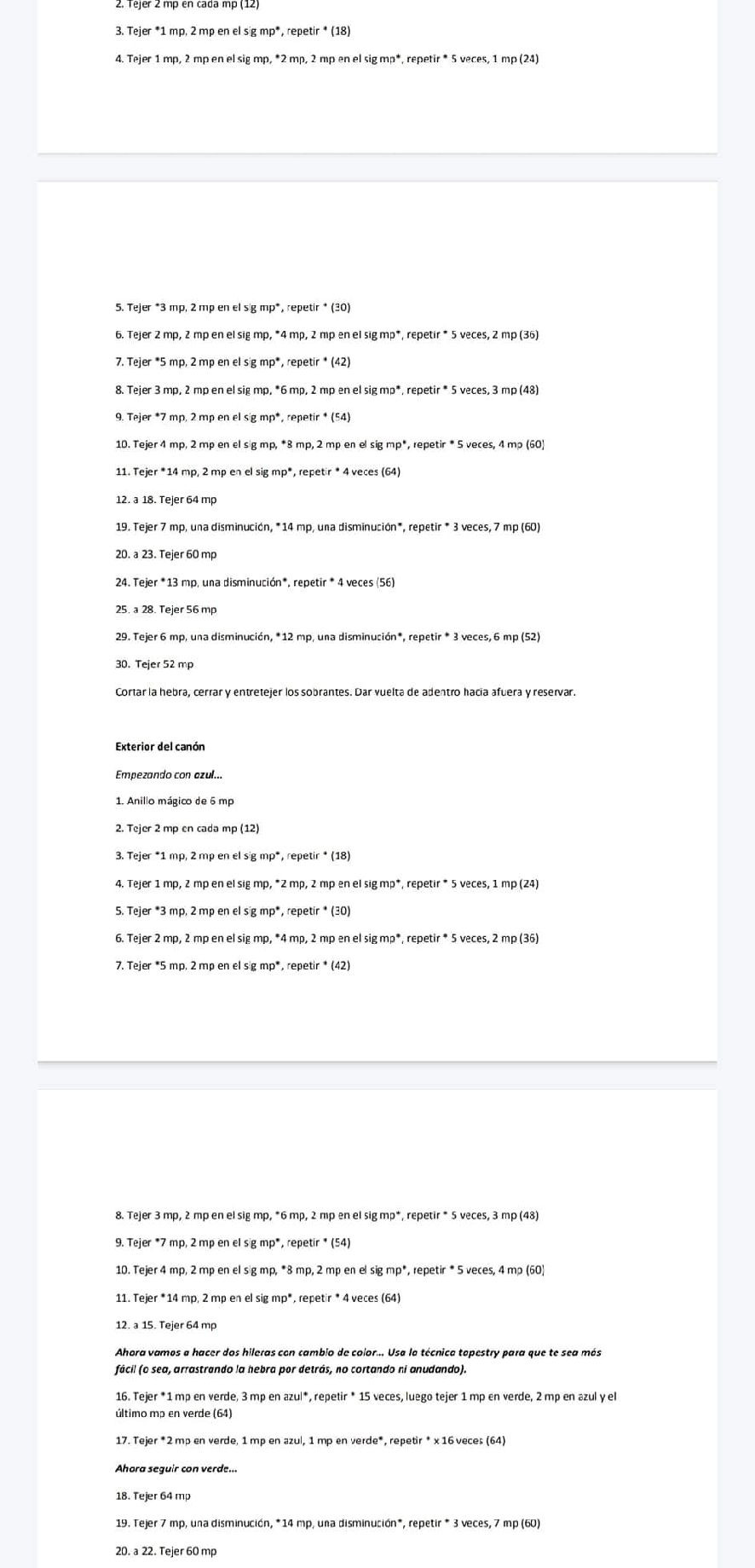 Hướng dẫn móc búp bê Amigurumi mặc váy xanh trắng cầm hoa