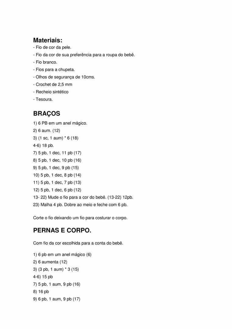 HƯỚNG DẪN MÓC BÚP BÊ BEBÉ ĐÁM PHONG CÁCH XINH CUTE