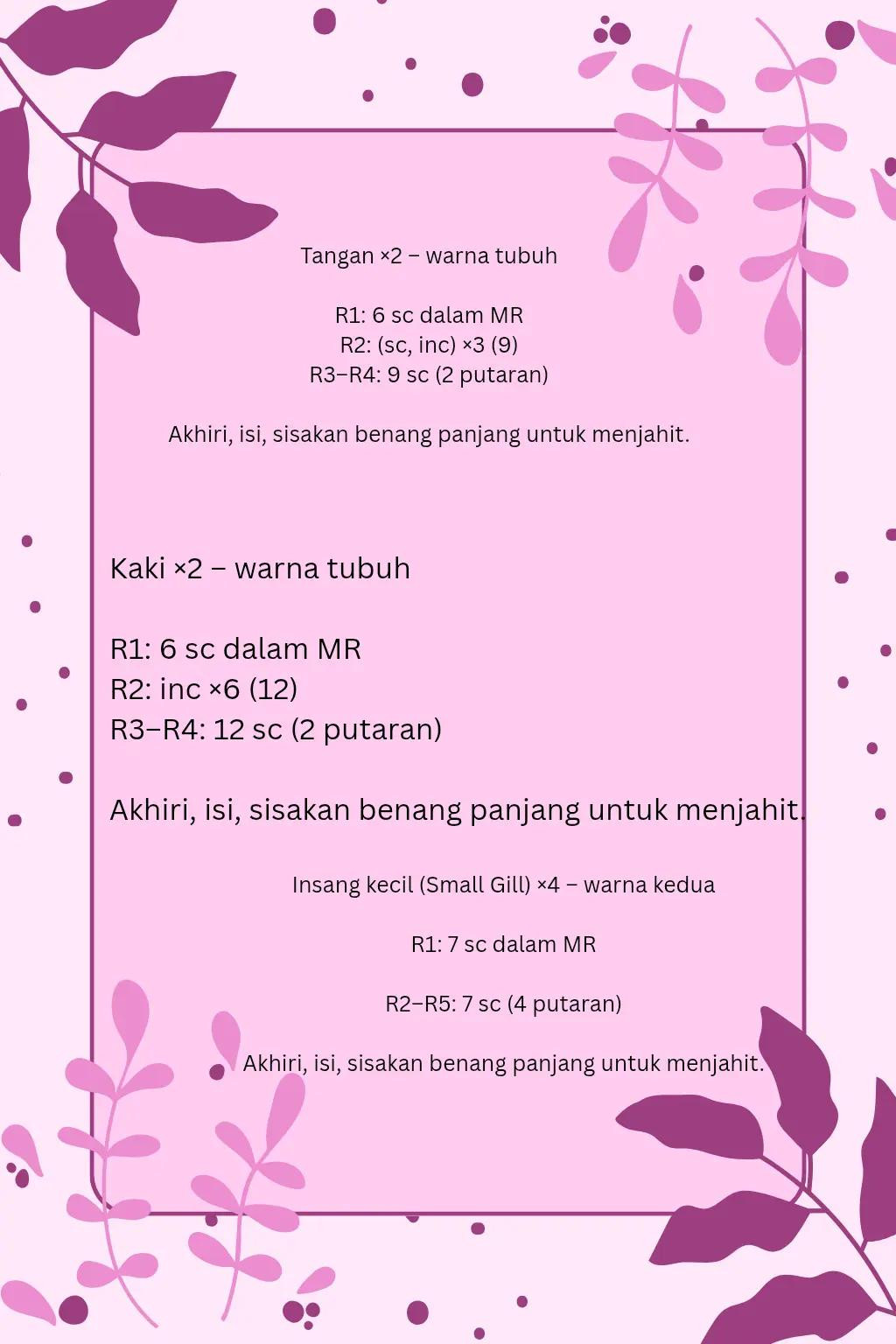 Hướng dẫn móc búp bê cá heo màu hồng dễ thương