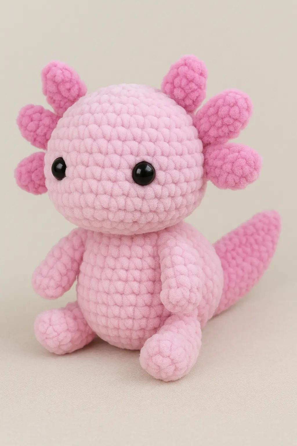 Hướng dẫn móc búp bê cá heo màu hồng dễ thương