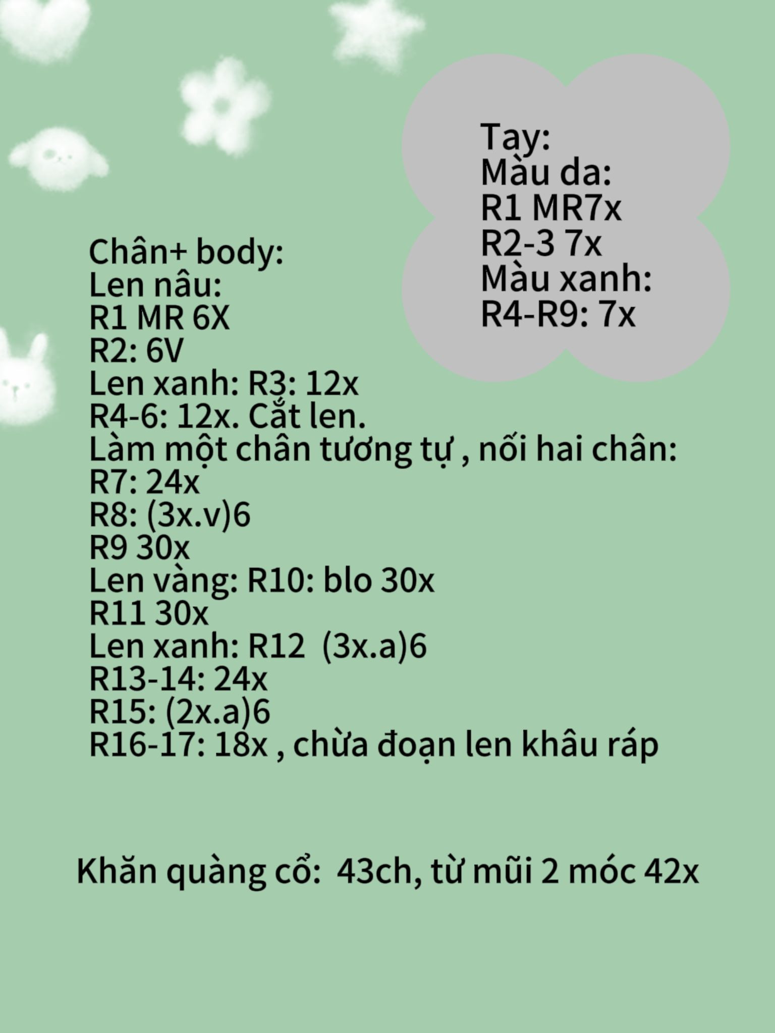 Hướng dẫn móc búp bê chú bé tóc vàng mũ len