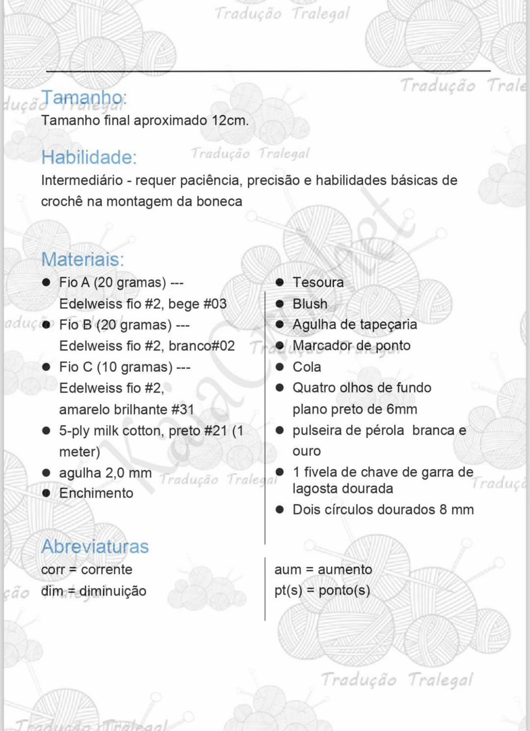 HƯỚNG DẪN MÓC BÚP BÊ CỪU OVELHINHA AMIGURUMI CHÌA KHÓA