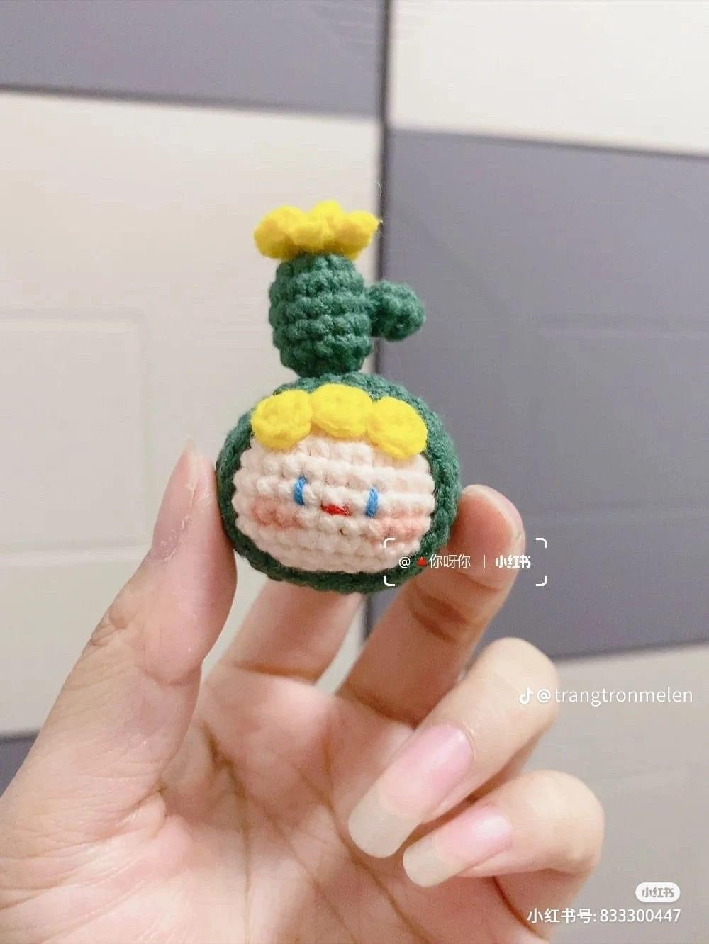 Hướng dẫn móc búp bê gà mắt lồi và bé chanh dễ thương