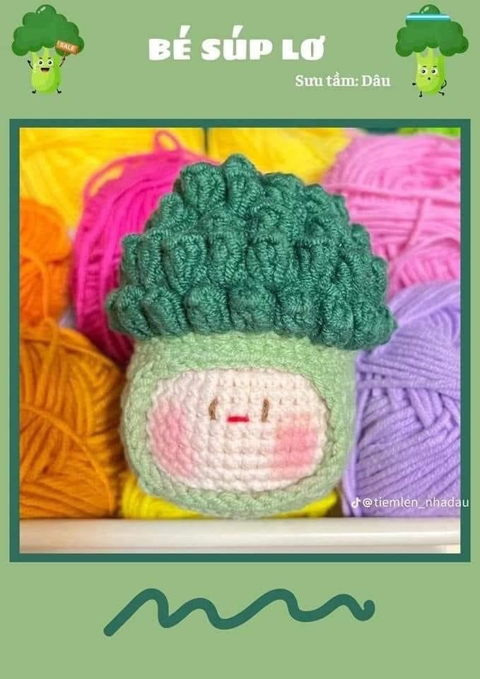 Hướng dẫn móc búp bê gà mắt lồi và bé chanh dễ thương