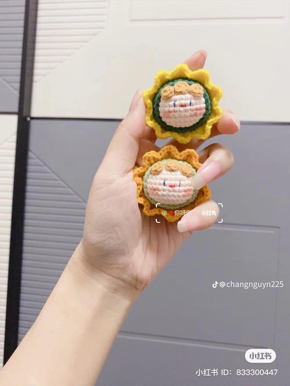 Hướng dẫn móc búp bê gà mắt lồi và bé chanh dễ thương