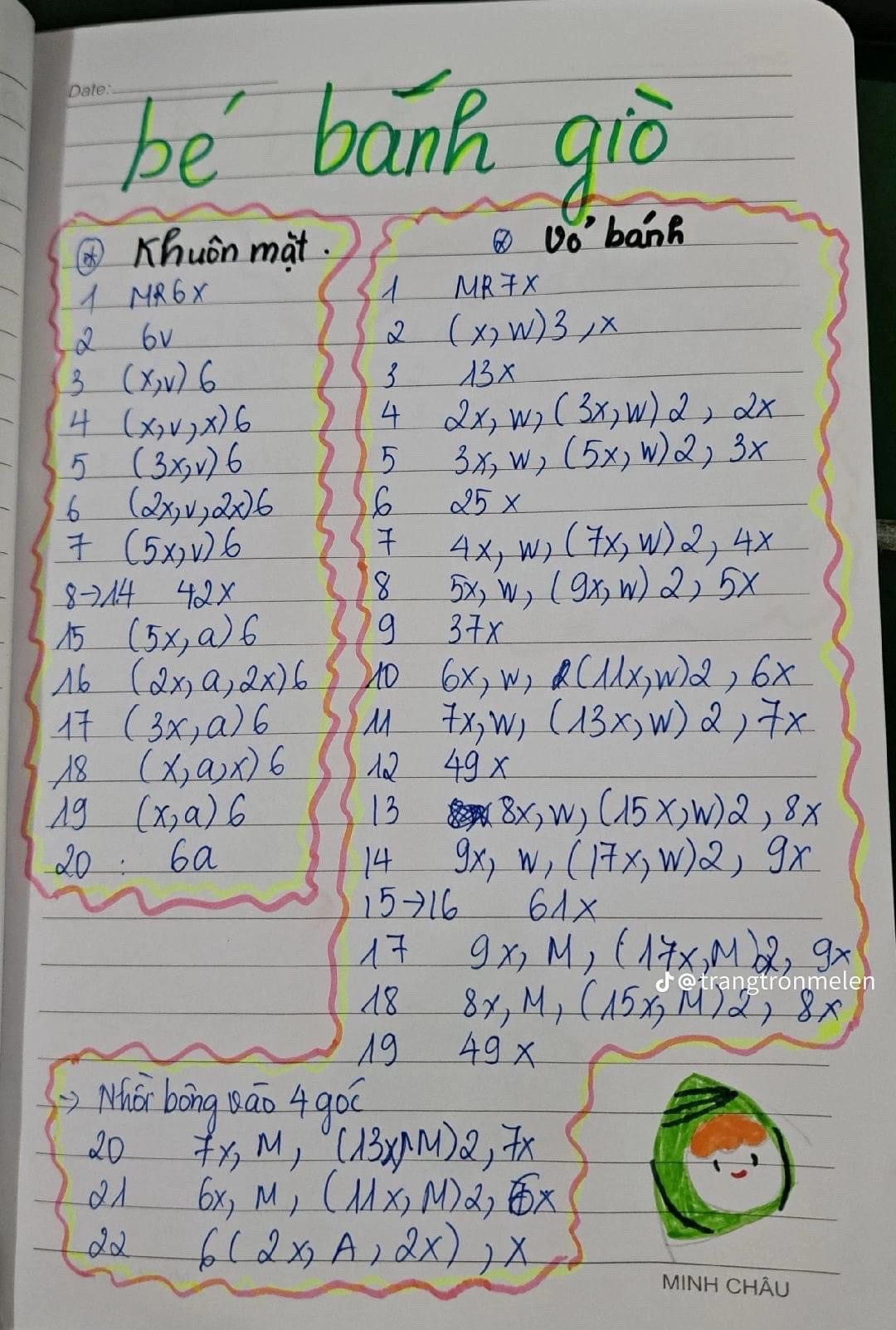 Hướng dẫn móc búp bê gà mắt lồi và bé chanh dễ thương