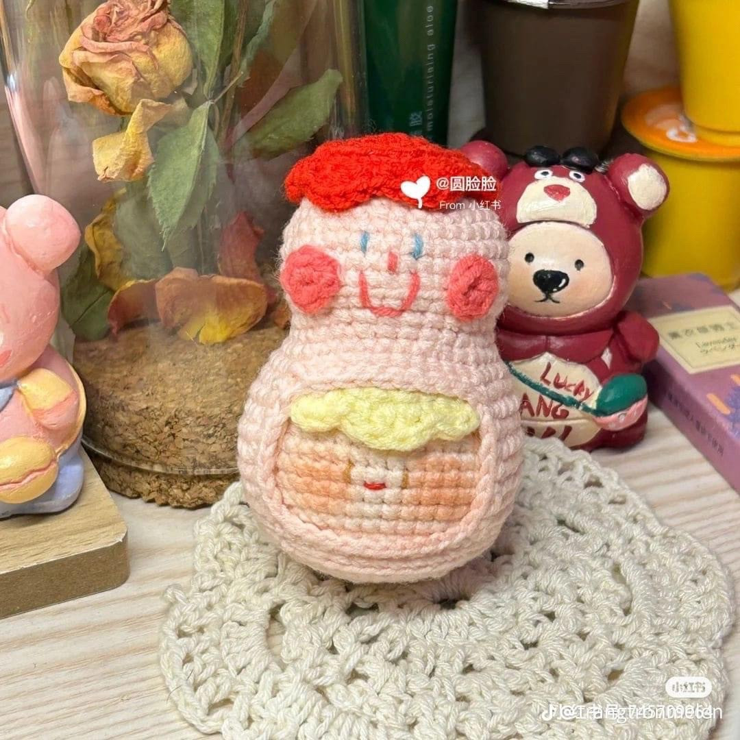 Hướng dẫn móc búp bê gà mắt lồi và bé chanh dễ thương