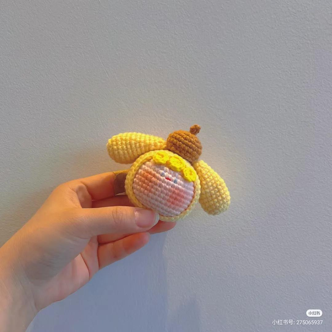 Hướng dẫn móc búp bê hạt dẻ vàng dễ thương