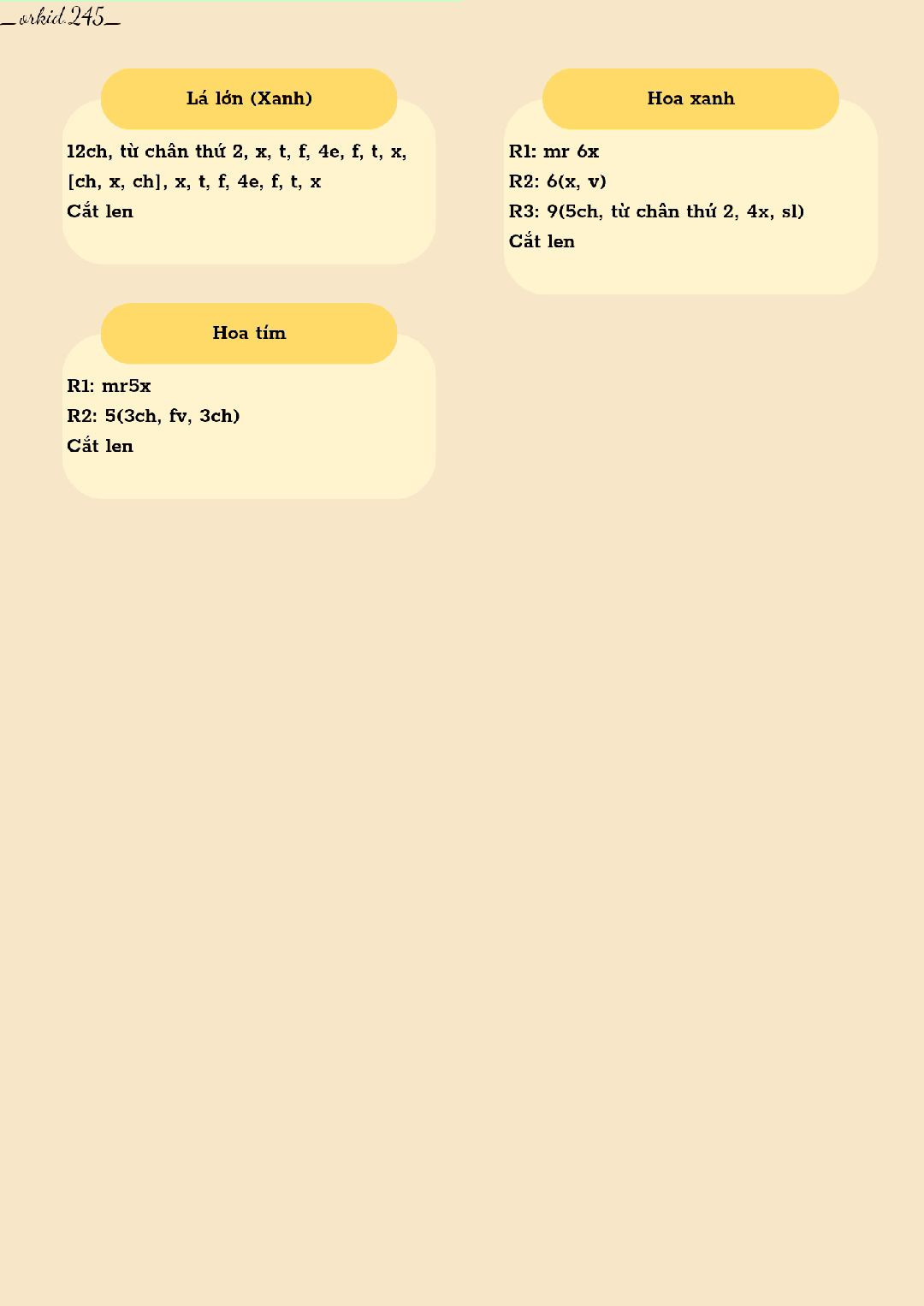 Hướng dẫn móc búp bê hoa hồng dễ thương bằng len cotton