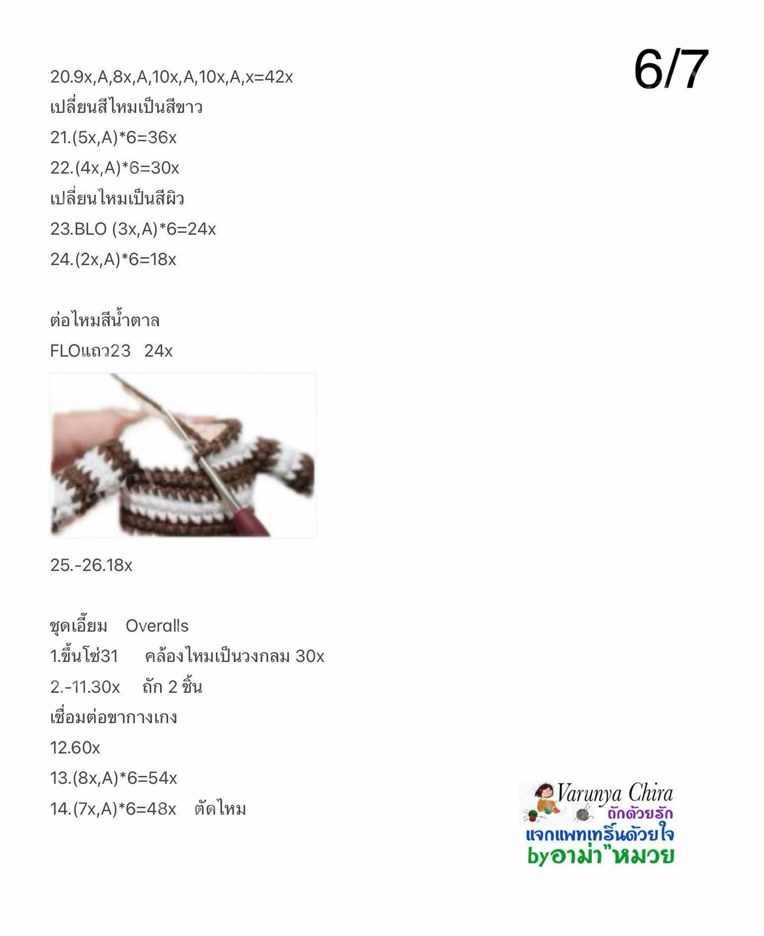 Hướng dẫn móc búp bê Jimmi dễ thương