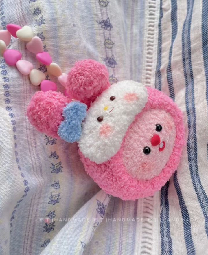 Hướng dẫn móc búp bê Loopy Melody màu hồng trắng dễ thương