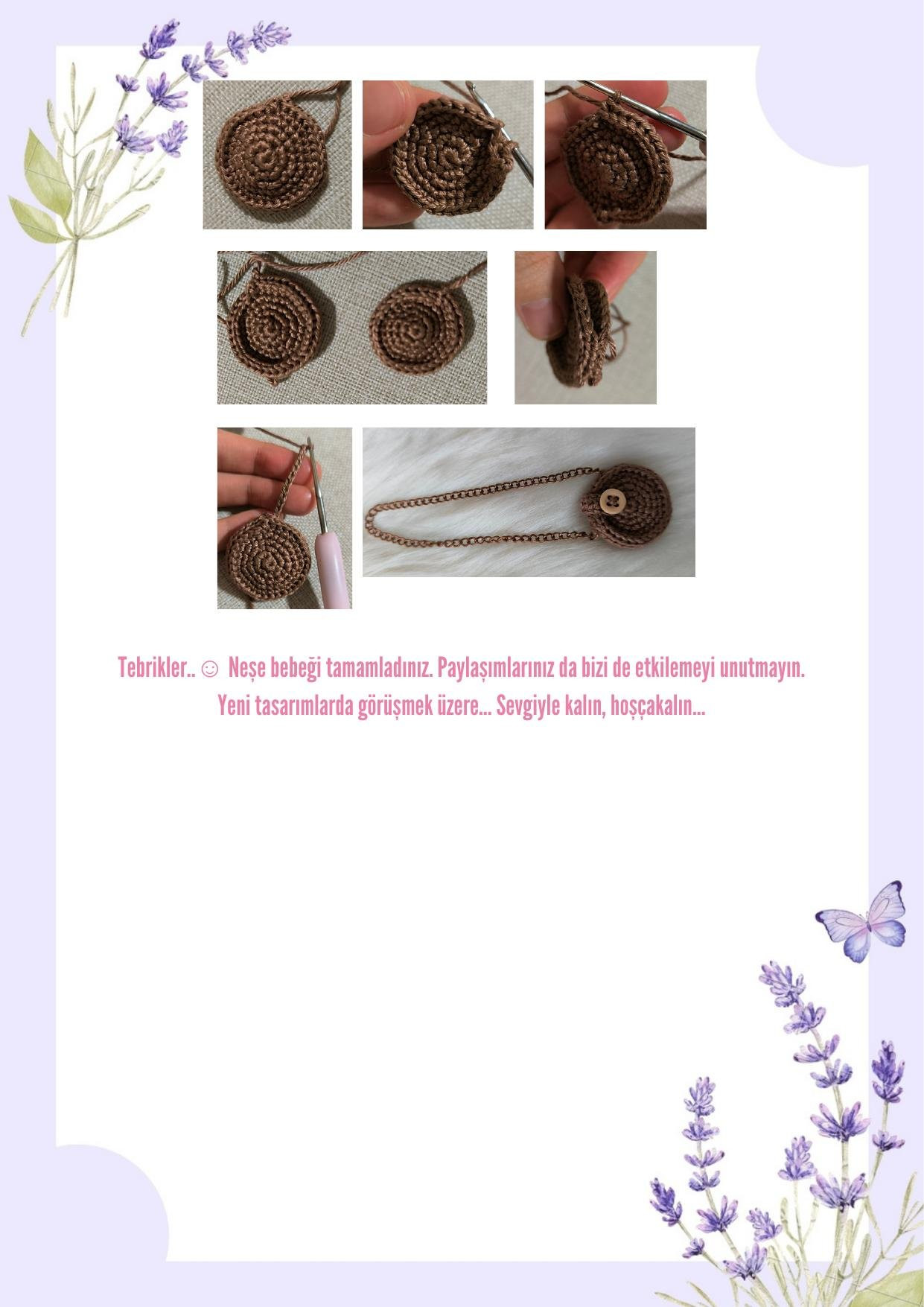 HƯỚNG DẪN MÓC BÚP BÊ NEŞE BEBEK (MÀU XANH VÀ HỒNG)