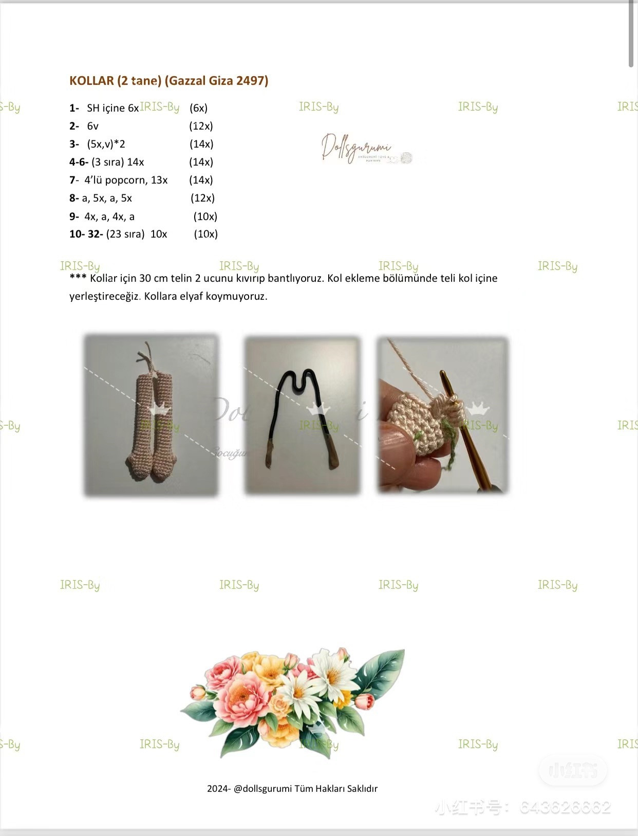 Hướng dẫn móc búp bê Perla Amigurumi mặc váy nâu