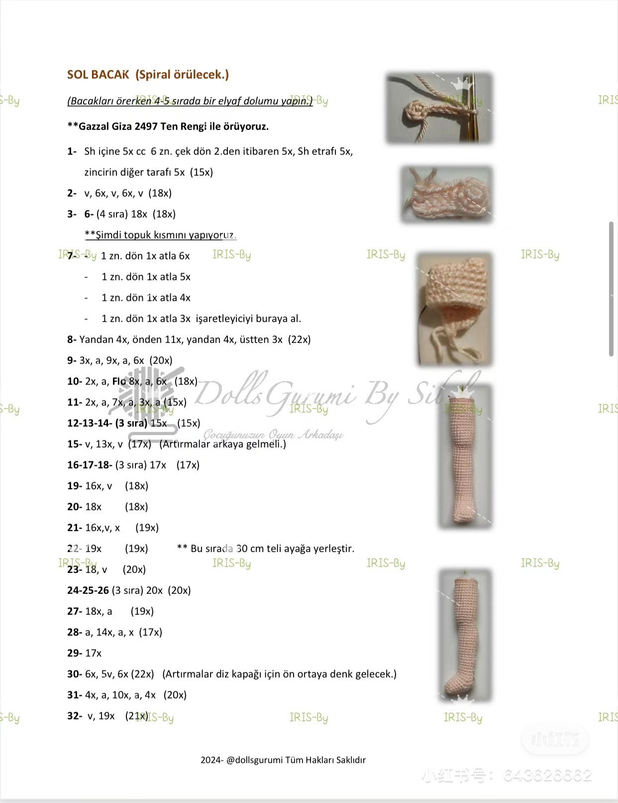 Hướng dẫn móc búp bê Perla Amigurumi mặc váy nâu