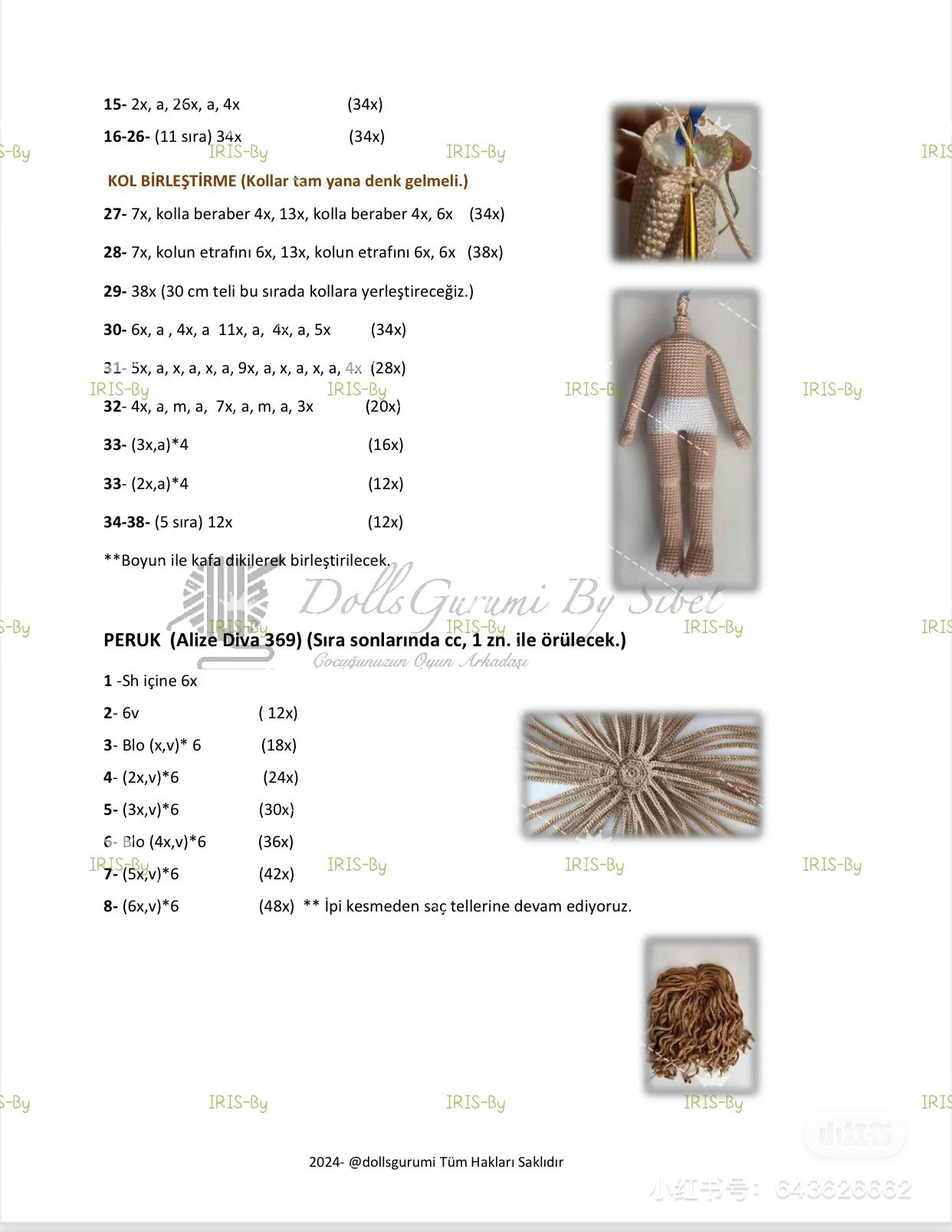 Hướng dẫn móc búp bê Perla Amigurumi mặc váy nâu