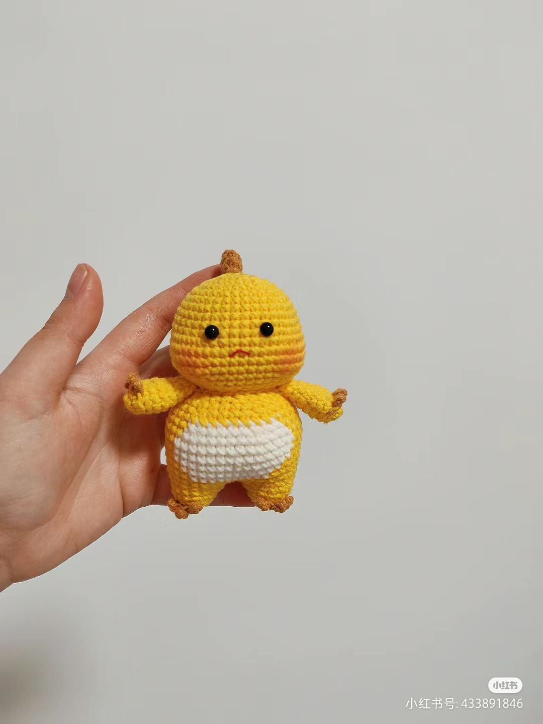Hướng dẫn móc búp bê Pikachu màu vàng bằng len cotton