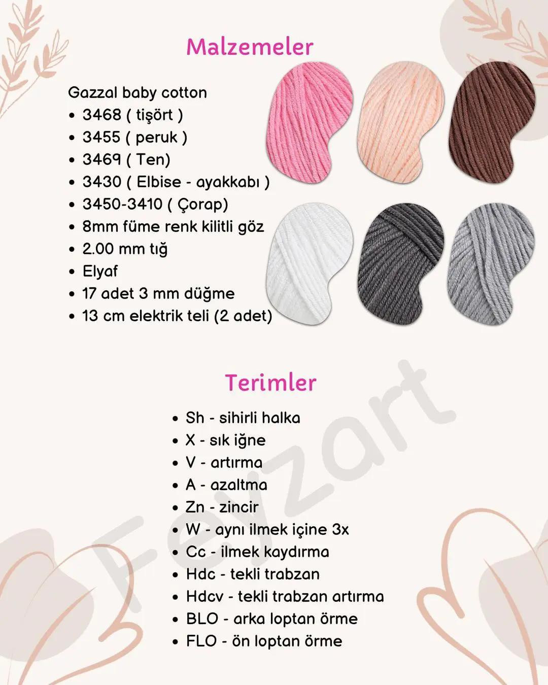 HƯỚNG DẪN MÓC BÚP BÊ PIRIL