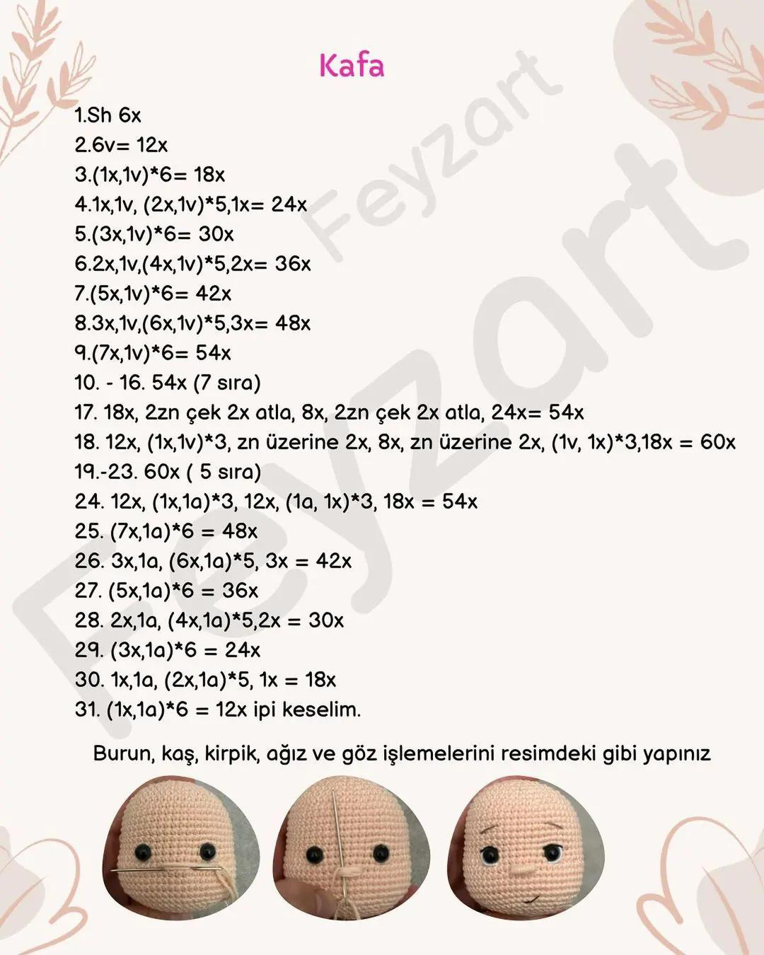 HƯỚNG DẪN MÓC BÚP BÊ PIRIL