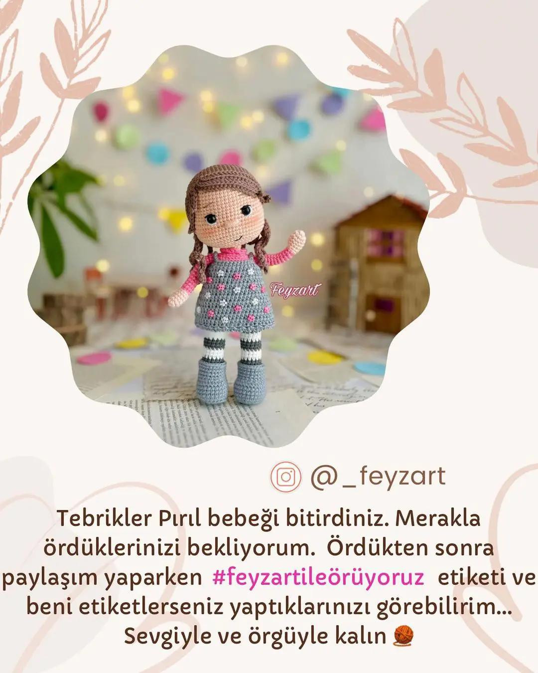 HƯỚNG DẪN MÓC BÚP BÊ PIRIL