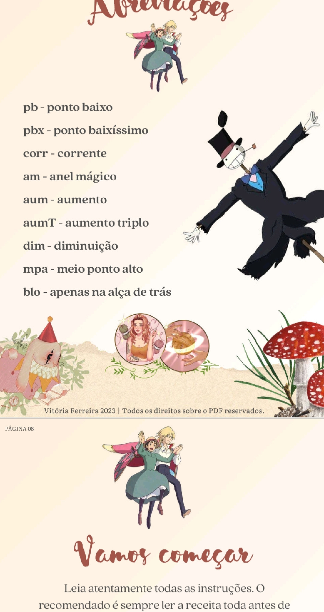 HƯỚNG DẪN MÓC BÚP BÊ SOPHIE HATTER AMIGURUMI