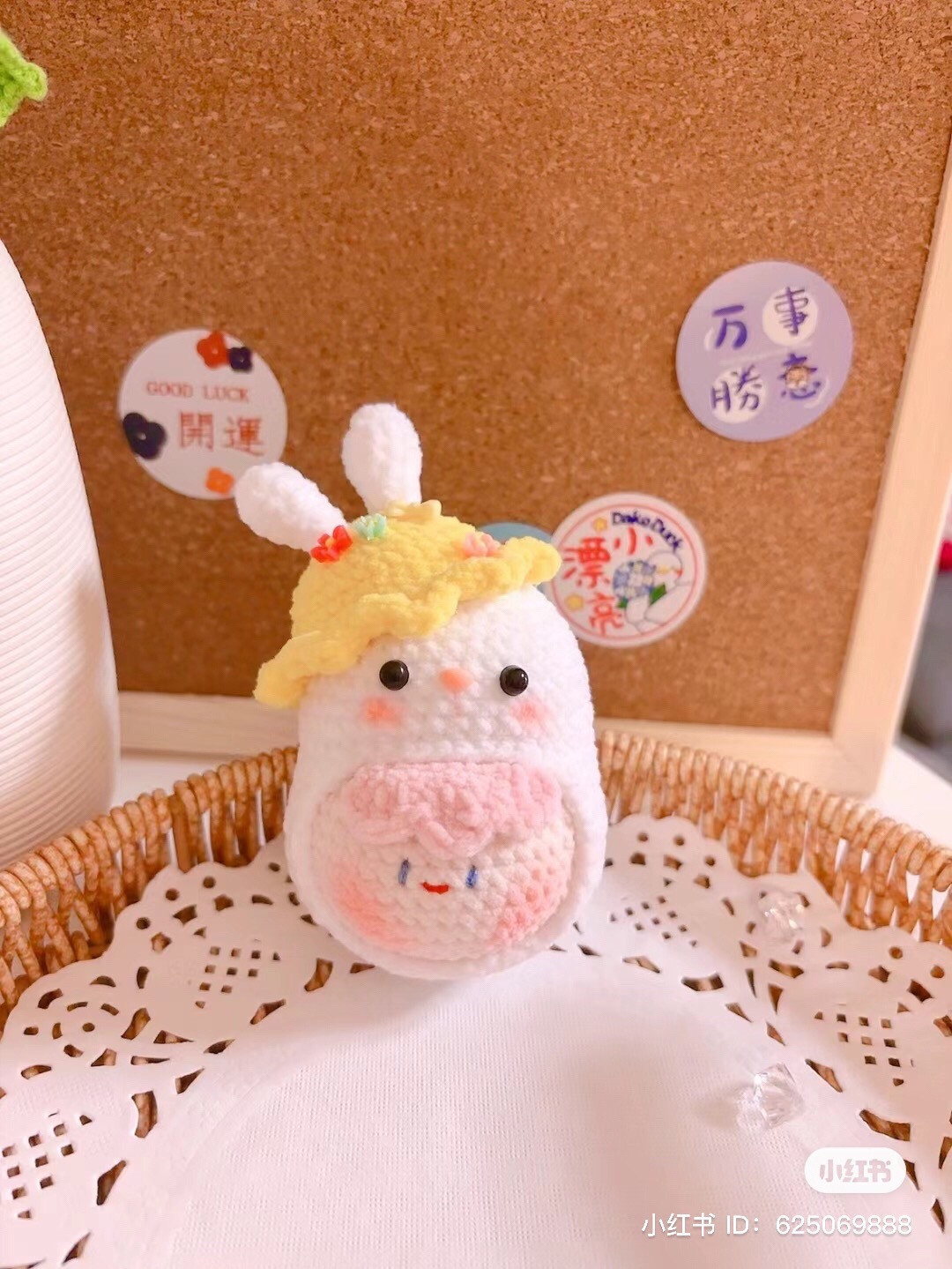 Hướng dẫn móc búp bê thỏ Easter dễ thương