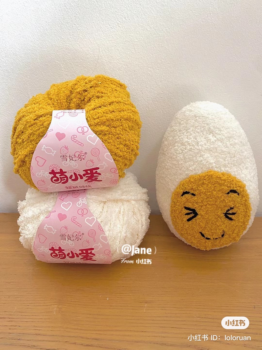 Hướng dẫn móc búp bê trứng luộc dễ thương bằng len