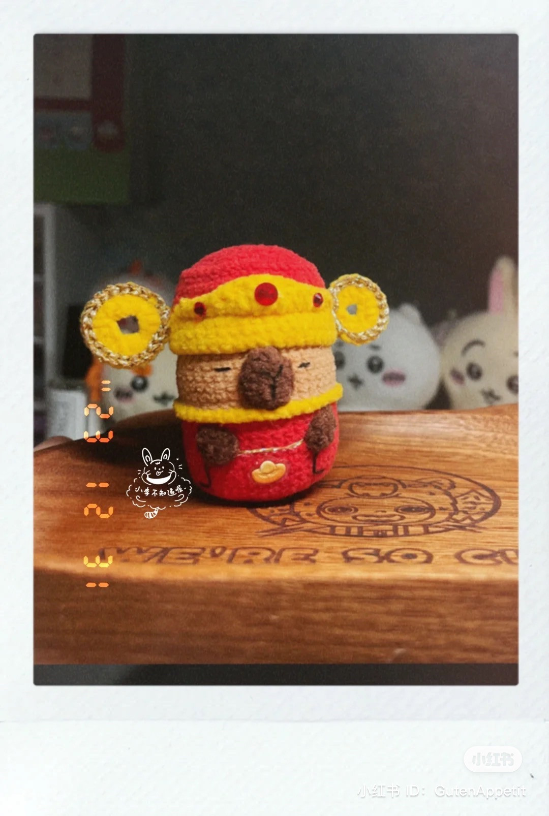 Hướng dẫn móc Capybara Thần Tài may mắn