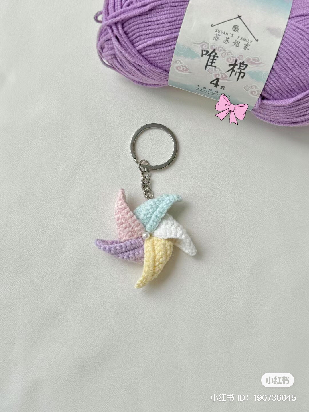 Hướng dẫn móc chong chóng pastel nhiều màu sắc dễ thương