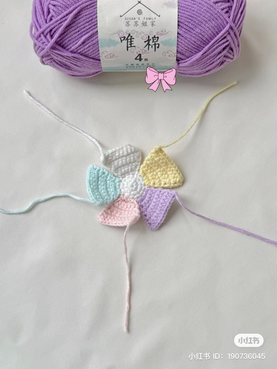 Hướng dẫn móc chong chóng pastel nhiều màu sắc dễ thương