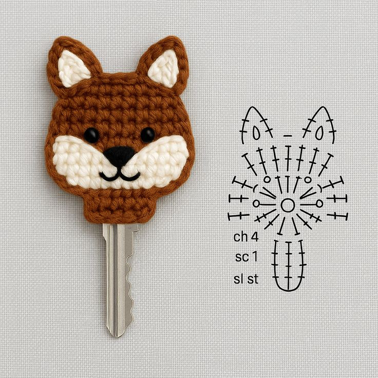 Hướng dẫn móc chuột đầu bếp amigurumi dễ thương