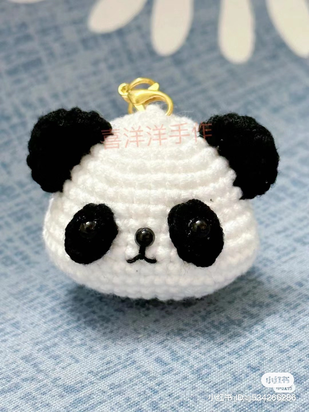 Hướng dẫn móc đầu gấu Panda dễ thương