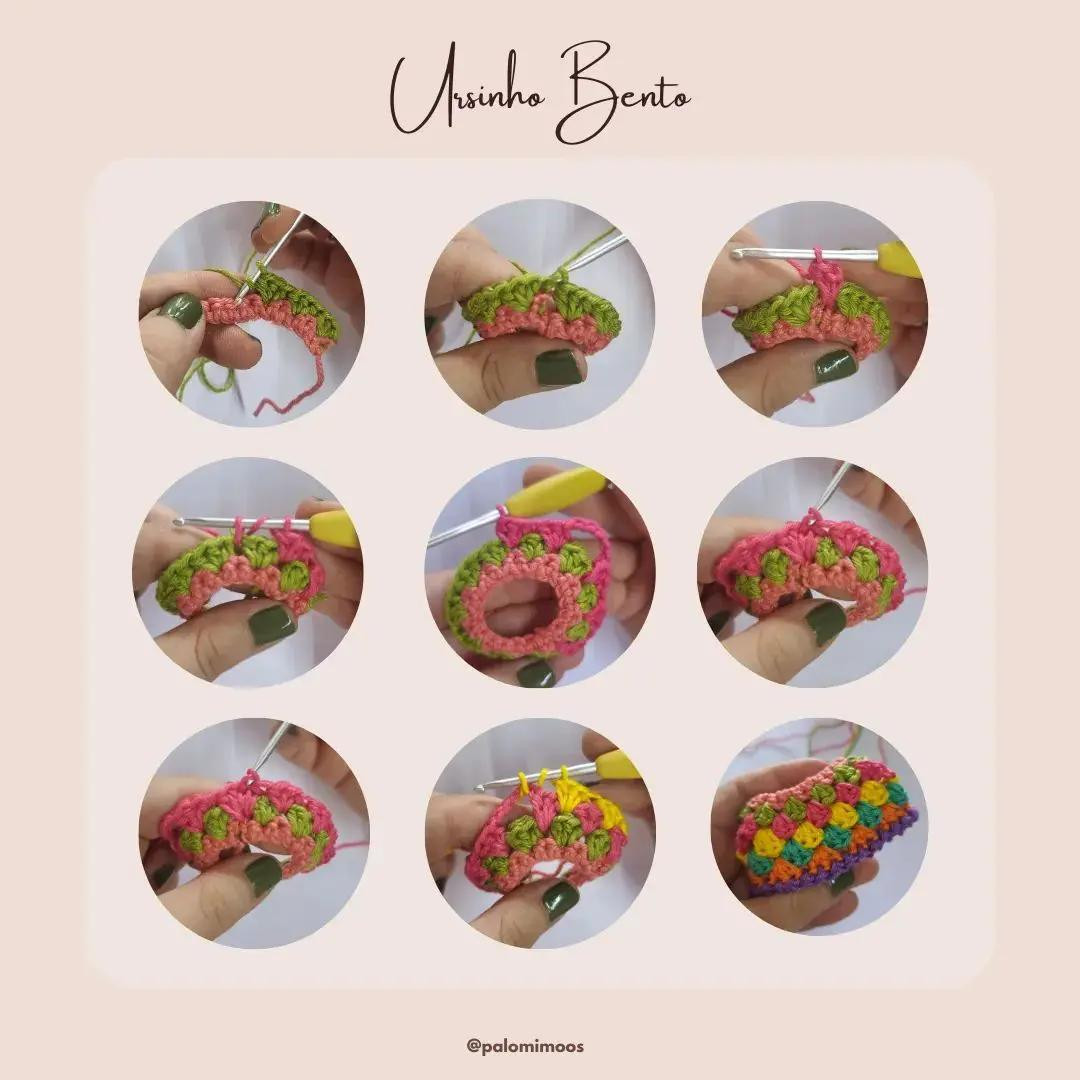 HƯỚNG DẪN MÓC GẤU BENTO URSINHO - RECIPE GRATUITA