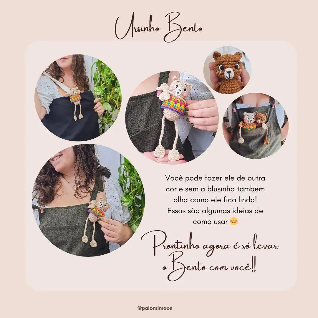 HƯỚNG DẪN MÓC GẤU BENTO URSINHO - RECIPE GRATUITA