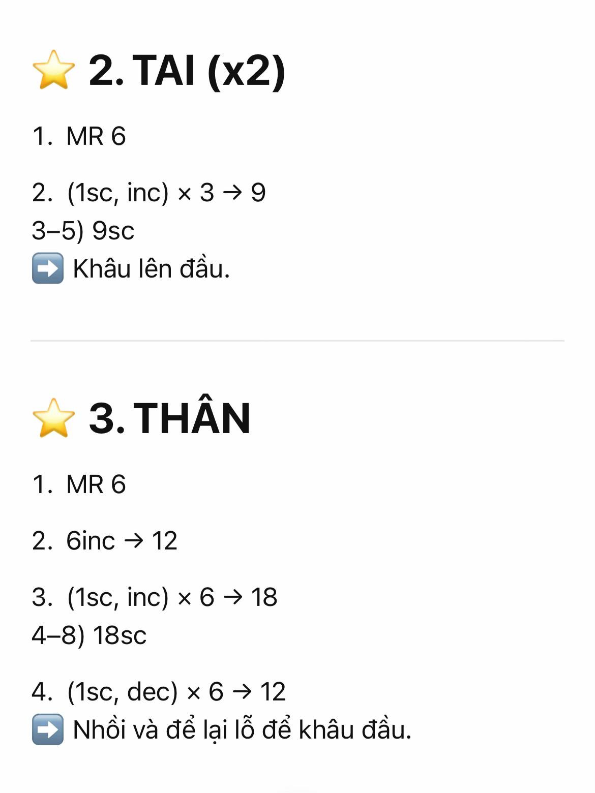 Hướng dẫn móc gấu bông mặc váy màu hồng và nâu