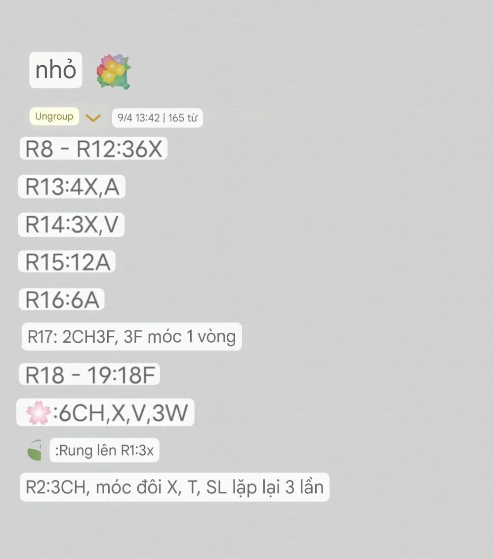 Hướng dẫn móc giỏ hoa hồng mini nhiều màu sắc