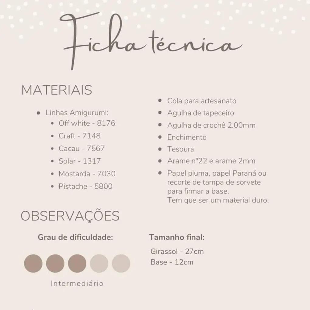 Hướng dẫn móc hoa hướng dương Girassol trong chậu