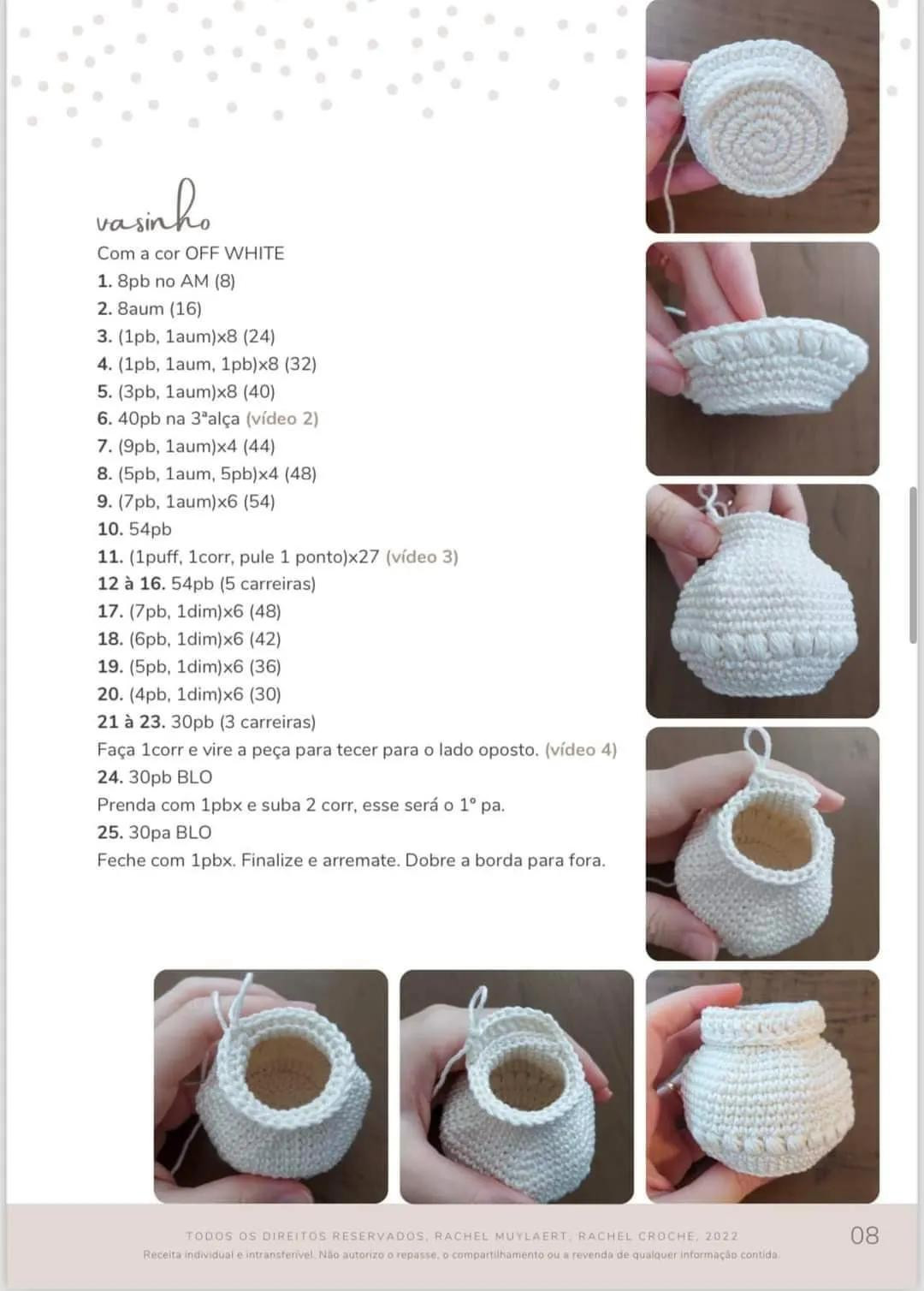 Hướng dẫn móc hoa hướng dương Girassol trong chậu