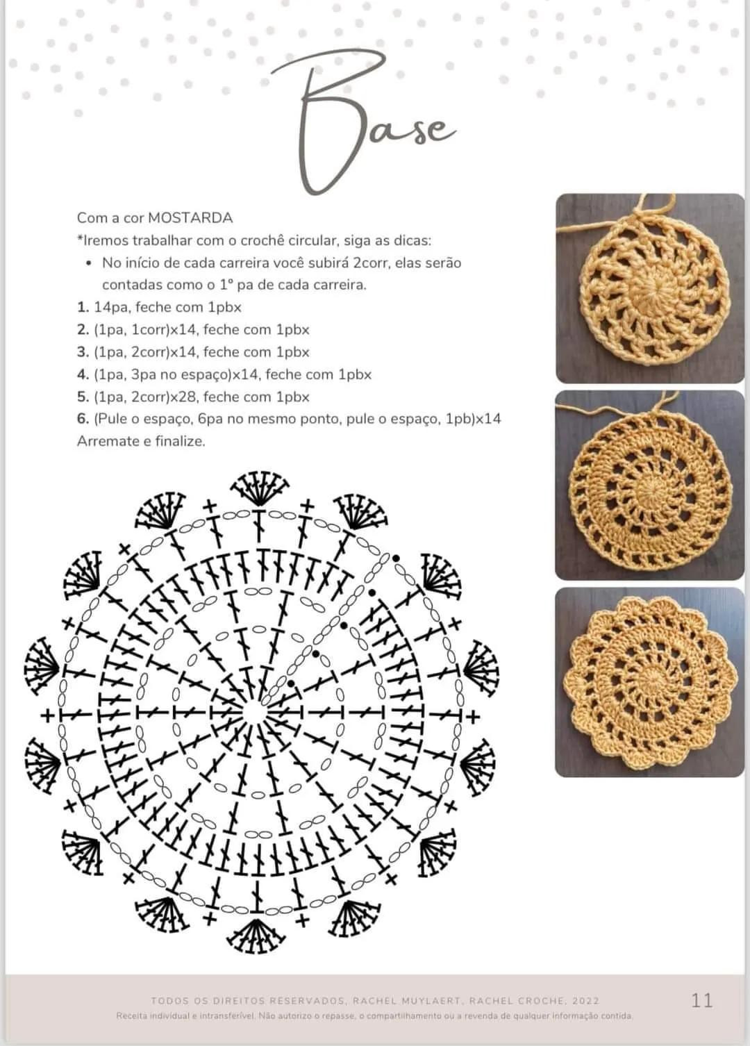 Hướng dẫn móc hoa hướng dương Girassol trong chậu