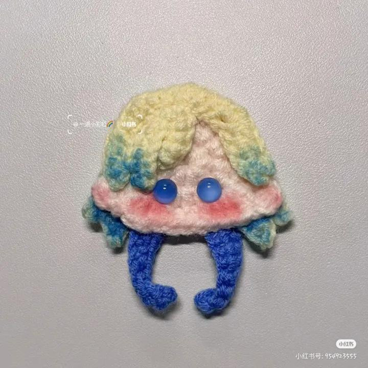 Hướng dẫn móc Kaiser Bánh Quy Blue Lock - Chart mặt, tóc và chân