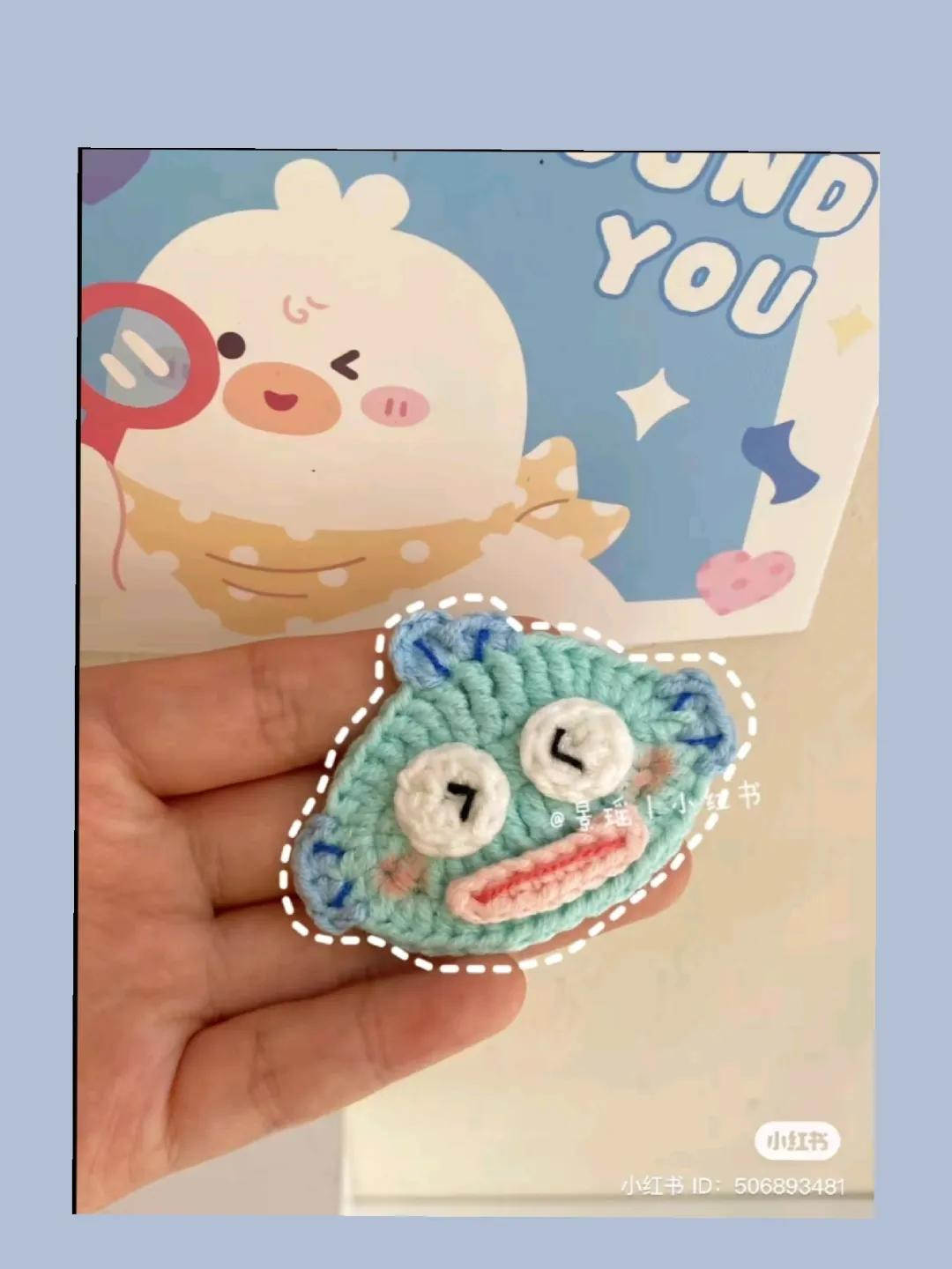 Hướng dẫn móc kẹp tóc cá hề Dory nhiều màu sắc