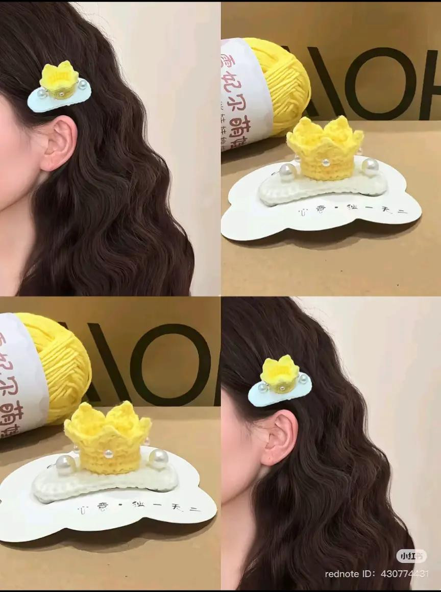 Hướng dẫn móc kẹp tóc nơ, mũ và vương miện cho bé
