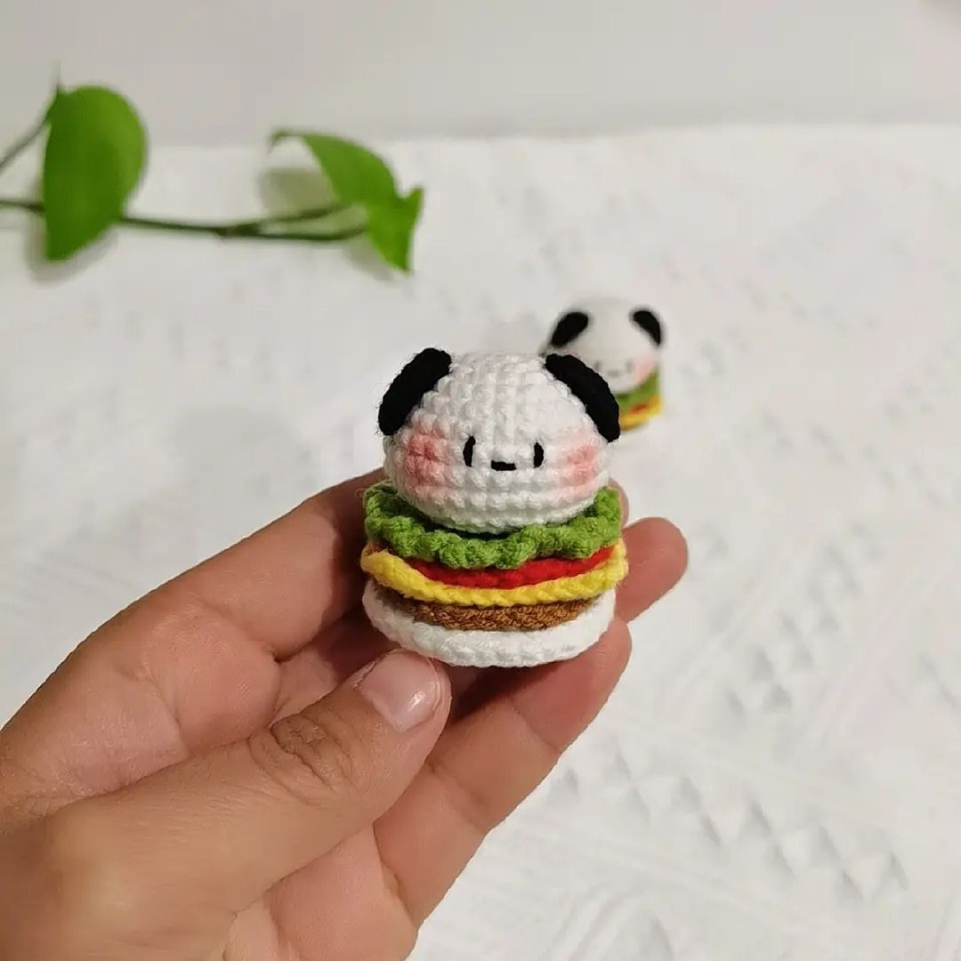 Hướng dẫn móc len Bánh mì kẹp thịt chó Pacha dễ thương