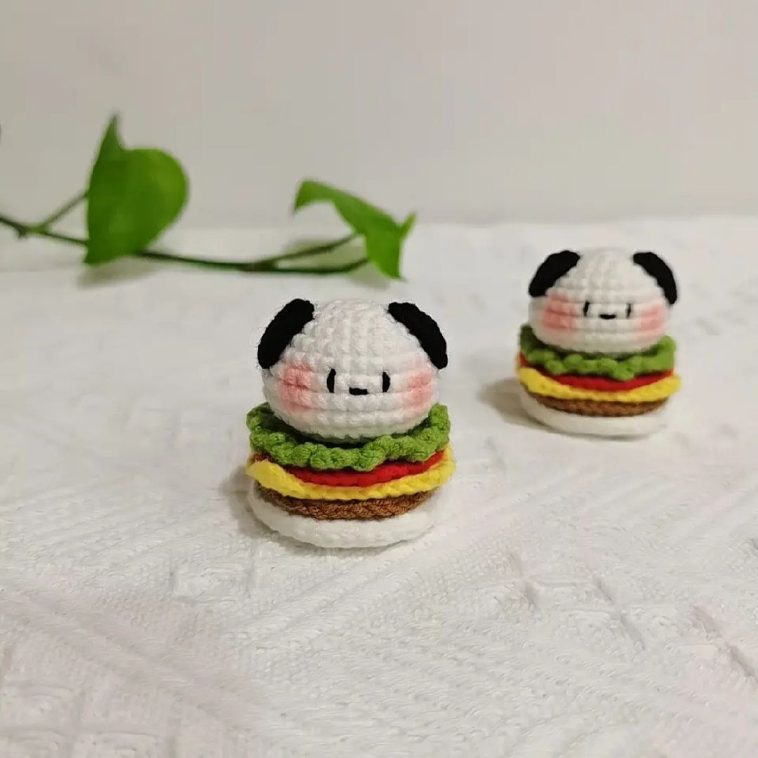 Hướng dẫn móc len Bánh mì kẹp thịt chó Pacha dễ thương