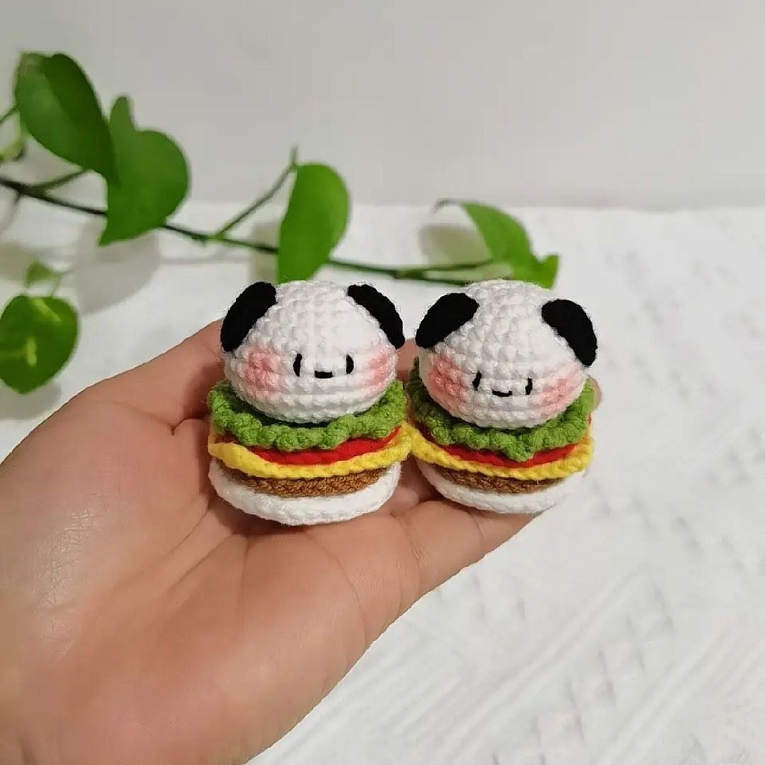 Hướng dẫn móc len Bánh mì kẹp thịt chó Pacha dễ thương