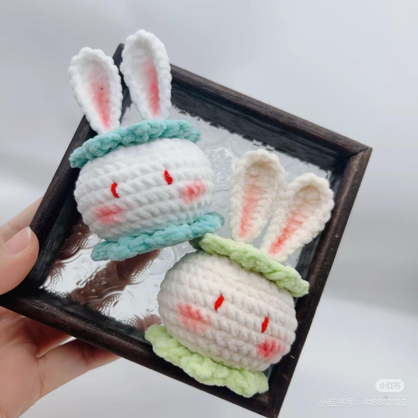 Hướng dẫn móc len Bánh Thỏ dễ thương