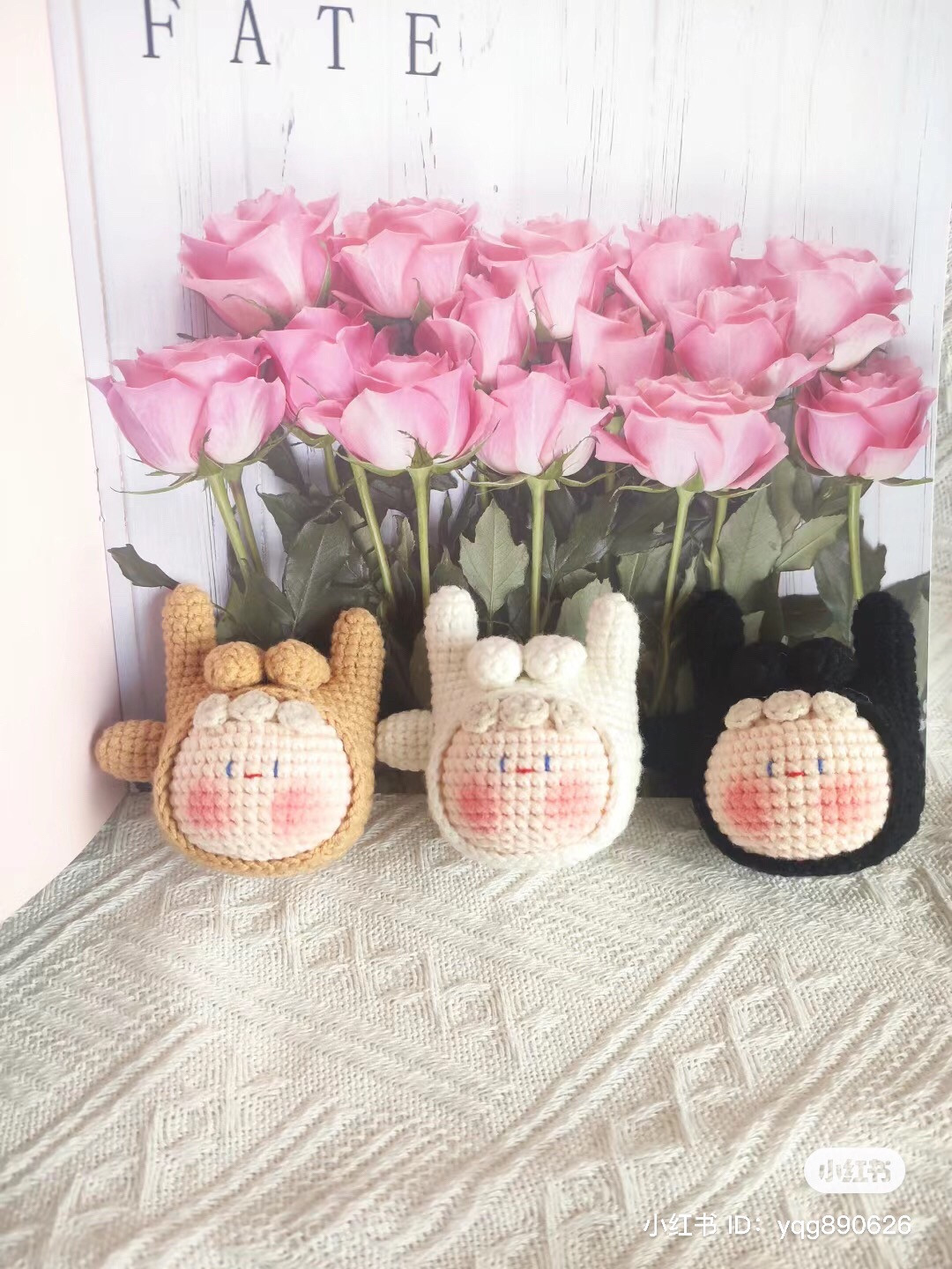 Hướng dẫn móc len búp bê bàn tay dễ thương nhiều màu sắc