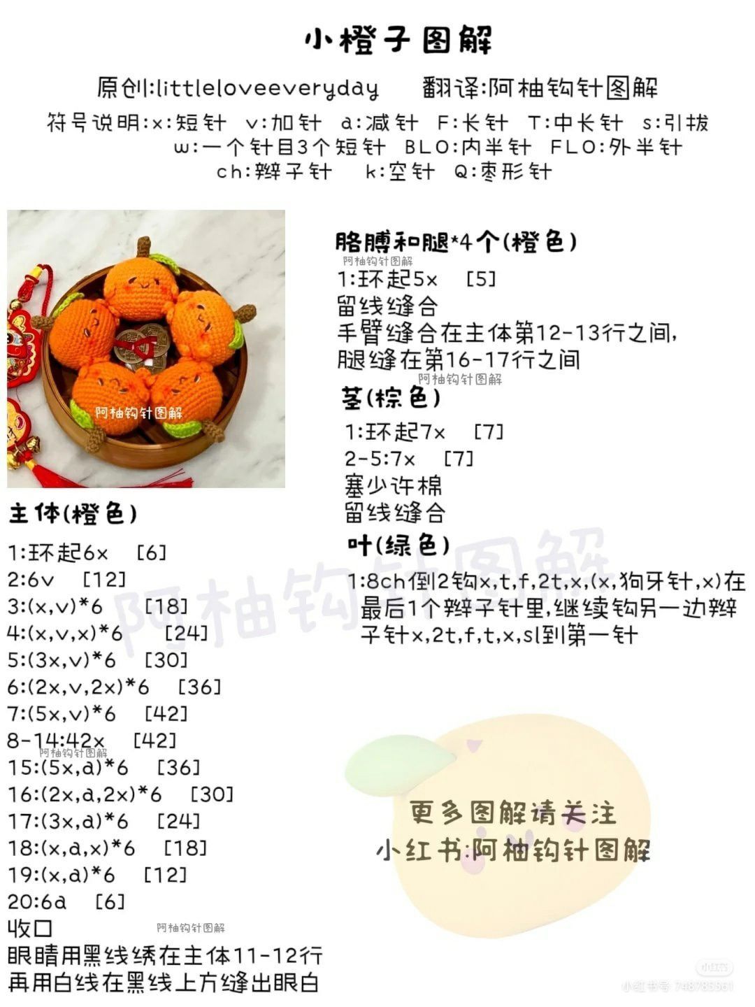 Hướng dẫn móc len búp bê Cam dễ thương