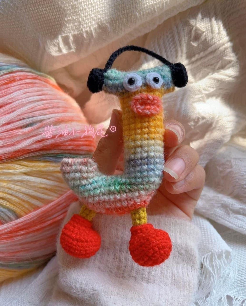 Hướng dẫn móc len búp bê chữ cái O, A và các nhân vật hoạt hình dễ thương