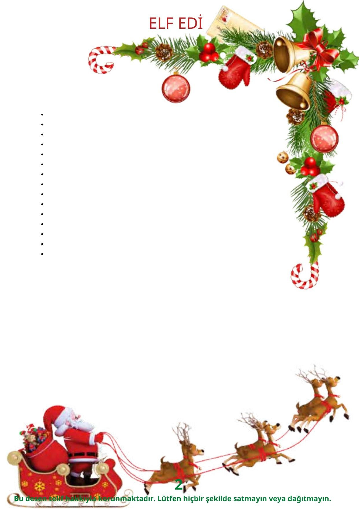 HƯỚNG DẪN MÓC LEN BÚP BÊ ELF EDÌ GIỌNG CHRISTMAS